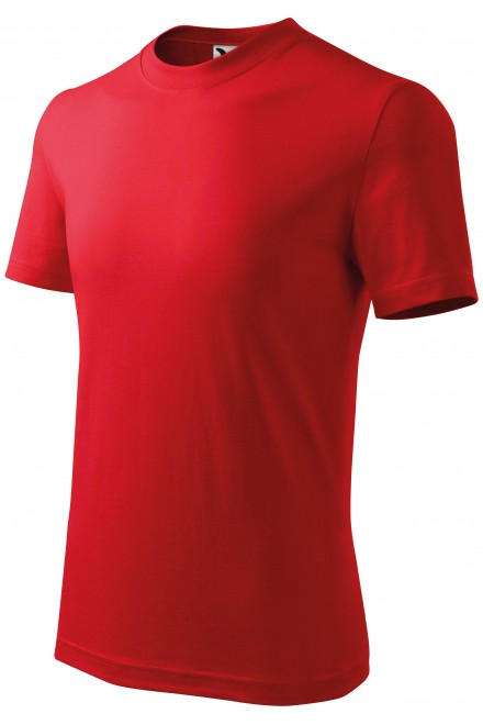 Dětské tričko jednoduché, červená