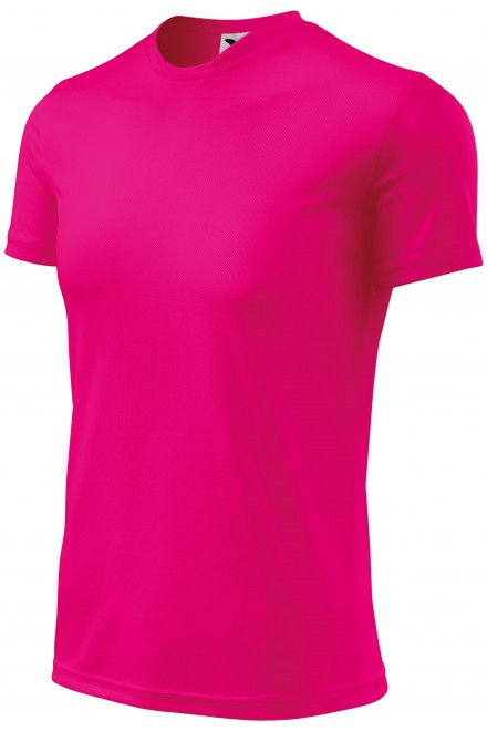 Sportovní tričko pro děti, neonová růžová