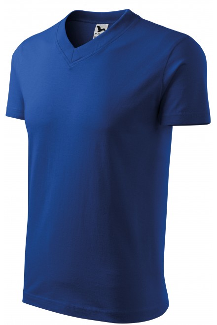 Tričko s krátkým rukávem, středně hrubé, kráľovská modrá