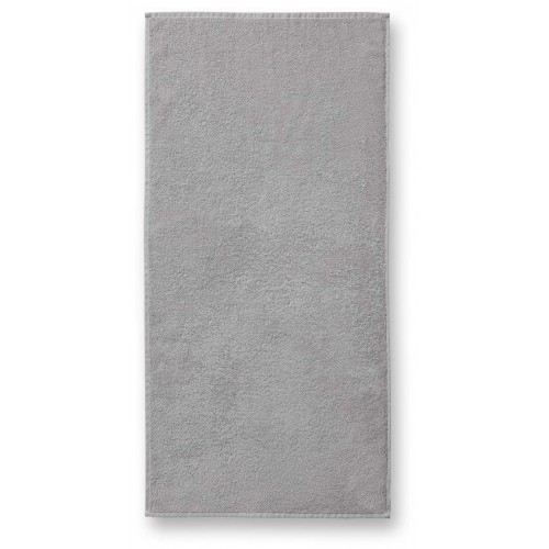 Bavlněný ručník, světle šedá, 50x100cm