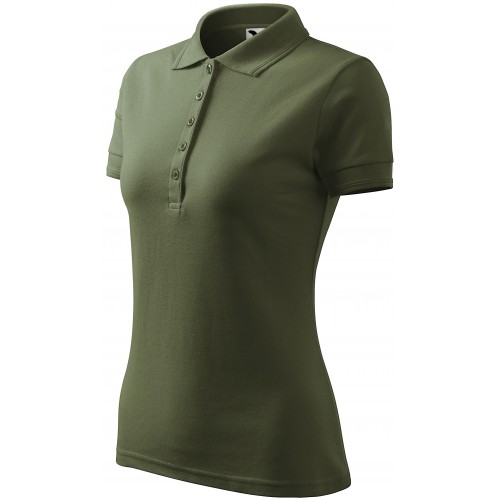 Dámská elegantní polokošile, khaki, XL