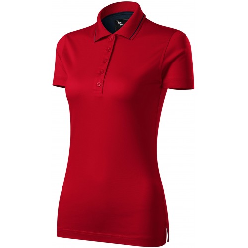 Dámská elegantní polokošile mercerovaná, formula red, L