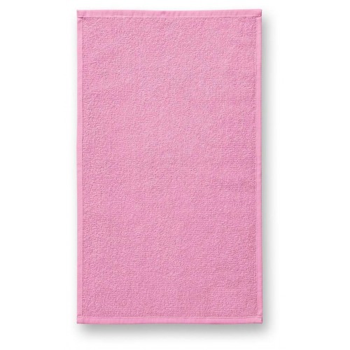 Malý bavlněný ručník, růžová, 30x50cm