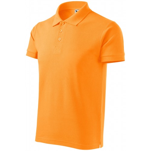 Pánská polokošile hrubší, mandarinková oranžová, 2XL