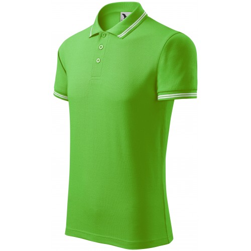 Pánská polokošile kontrastní, jablkově zelená, 3XL Pánská polokošile kontrastní, jablkově zelená, 3XL
