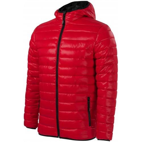 Pánská prošívaná bunda, formula red, 3XL