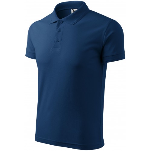 Pánská volná polokošile, půlnoční modrá, 3XL Pánská volná polokošile, půlnoční modrá, 3XL