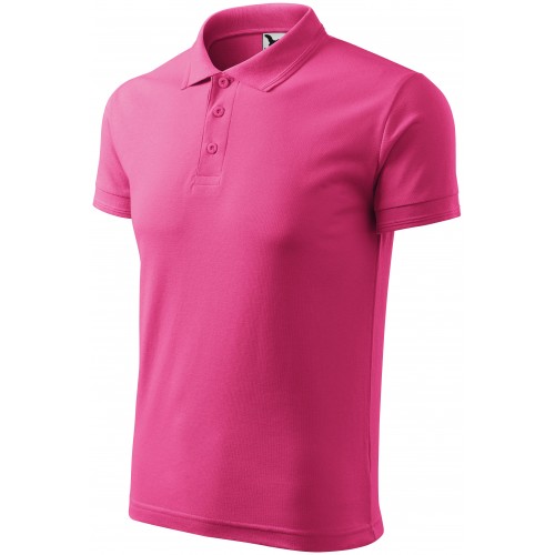 Pánská volná polokošile, purpurová, XL Pánská volná polokošile, purpurová, XL
