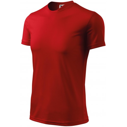 Sportovní tričko pro děti, červená, 122cm / 6let