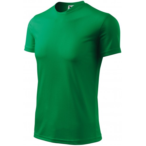 Sportovní tričko pro děti, trávově zelená, 146cm / 10let