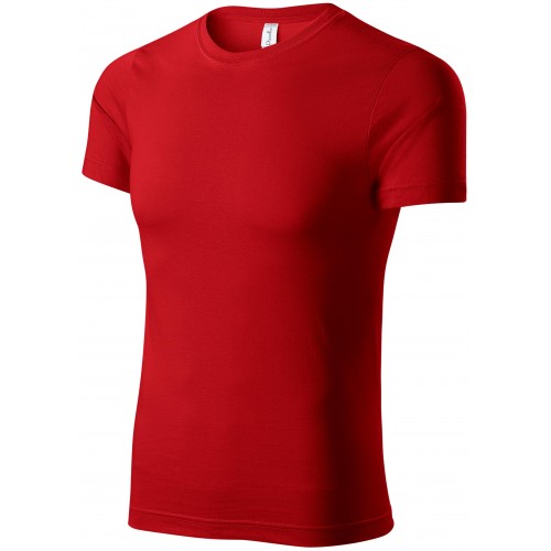 Tričko lehké s krátkým rukávem, červená, 4XL Tričko lehké s krátkým rukávem, červená, 4XL