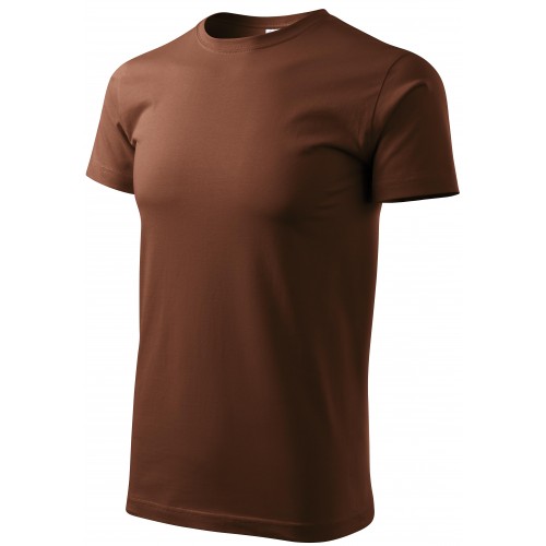 Tričko vyšší gramáže unisex, čokoládová, 3XL Tričko vyšší gramáže unisex, čokoládová, 3XL