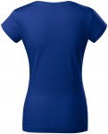Dámské tričko s V-výstřihem zúžené, kráľovská modrá