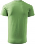 Pánské triko jednoduché, hrášková zelená