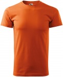 Pánské triko jednoduché, oranžová