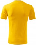 Tričko klasické, žlutá