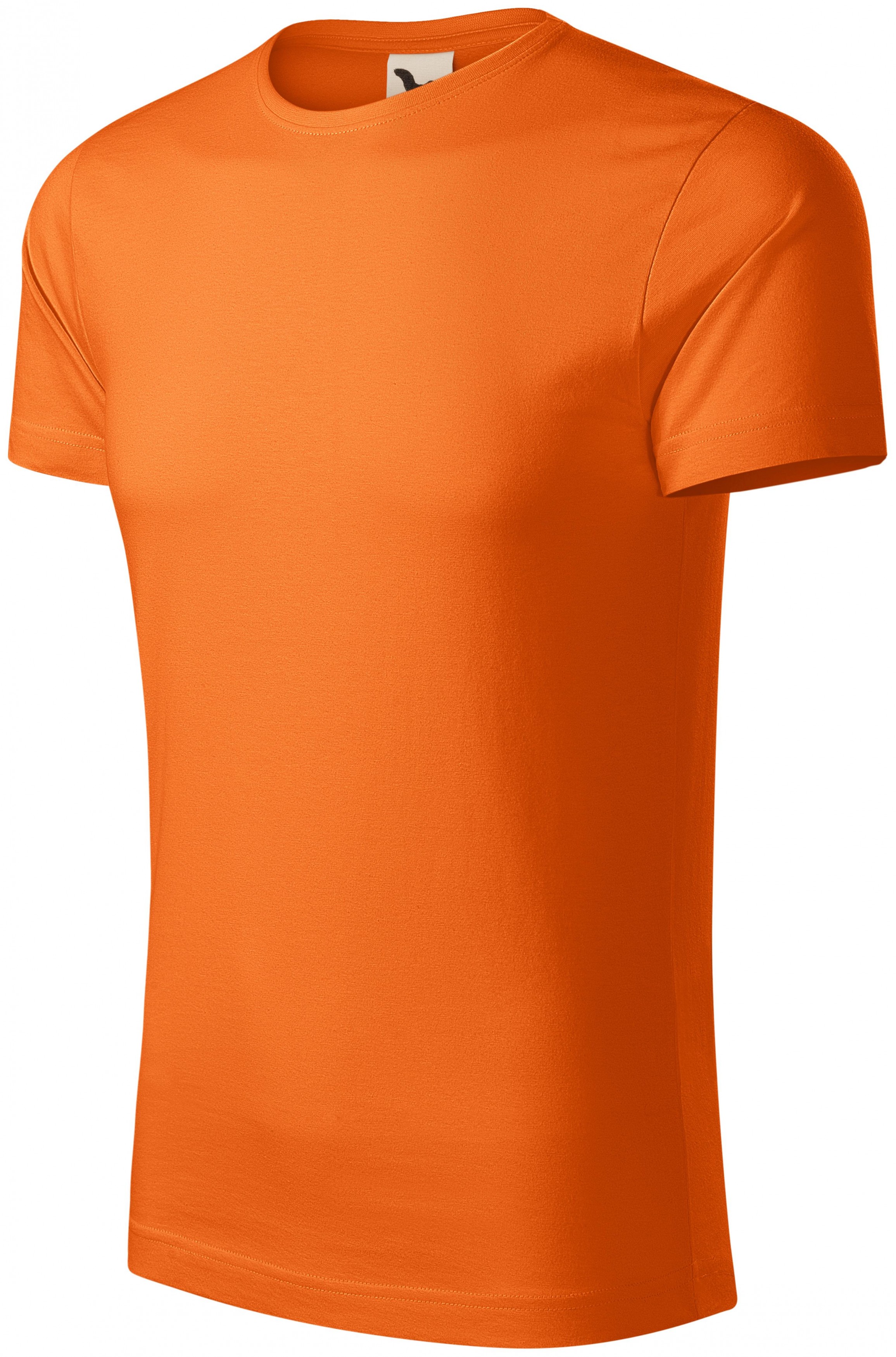 Pánske tričko, organická bavlna, oranžová, 3XL