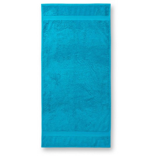 Bavlnený uterák hrubší, tyrkysová, 50x100cm