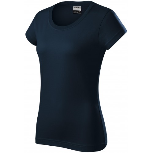 E-shop Odolné dámske tričko hrubšie, tmavomodrá