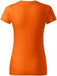 Dámske tričko jednoduché, oranžová