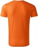 Pánske tričko, organická bavlna, oranžová