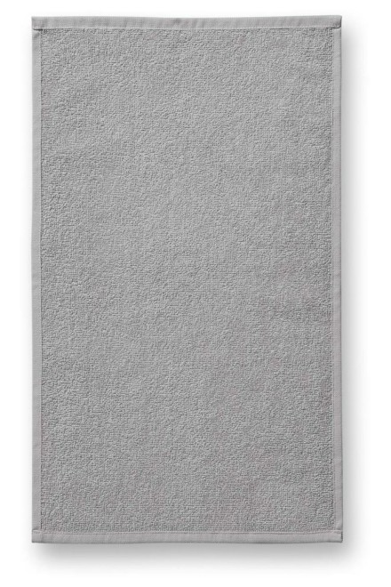 Малка памучна кърпа, 30х50см, светло сиво