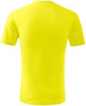 Детска лека тениска, лимонено жълто