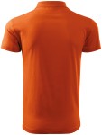 Мъжка проста риза поло, оранжево