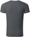 Мъжка тениска декорирана, светло сив