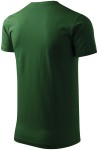 Унисекс тениска с по-голямо тегло, бутилка зелено