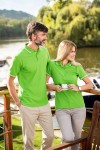 Męska koszulka polo w kontrastowym kolorze | Kontrastowa koszulka polo damska