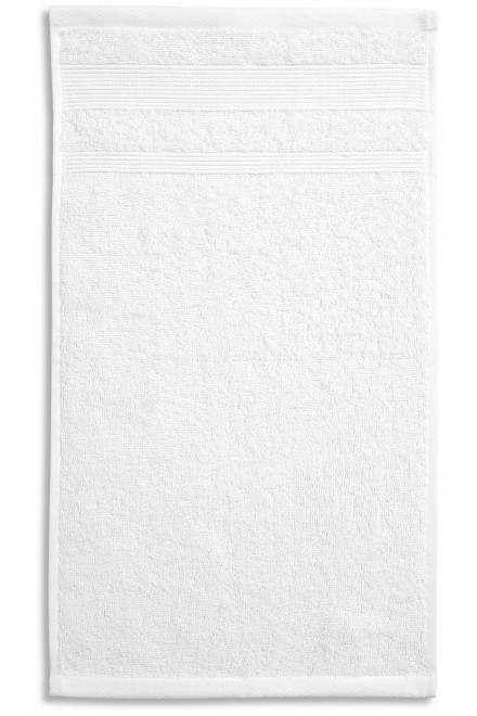 Mały ręcznik z bawełny organicznej, biały