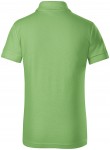 Koszulka polo dla dzieci, zielony groszek