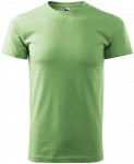 Prosta koszulka męska, zielony groszek