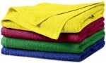Ręcznik bawełniany, 50x100cm, cytrynowo żółty