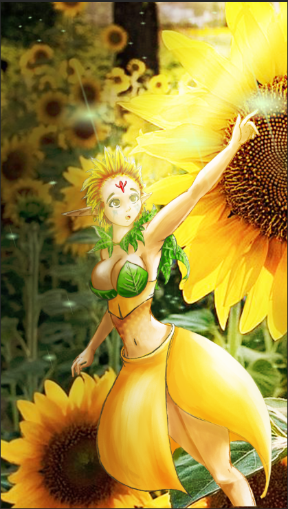 Sunflower Girl