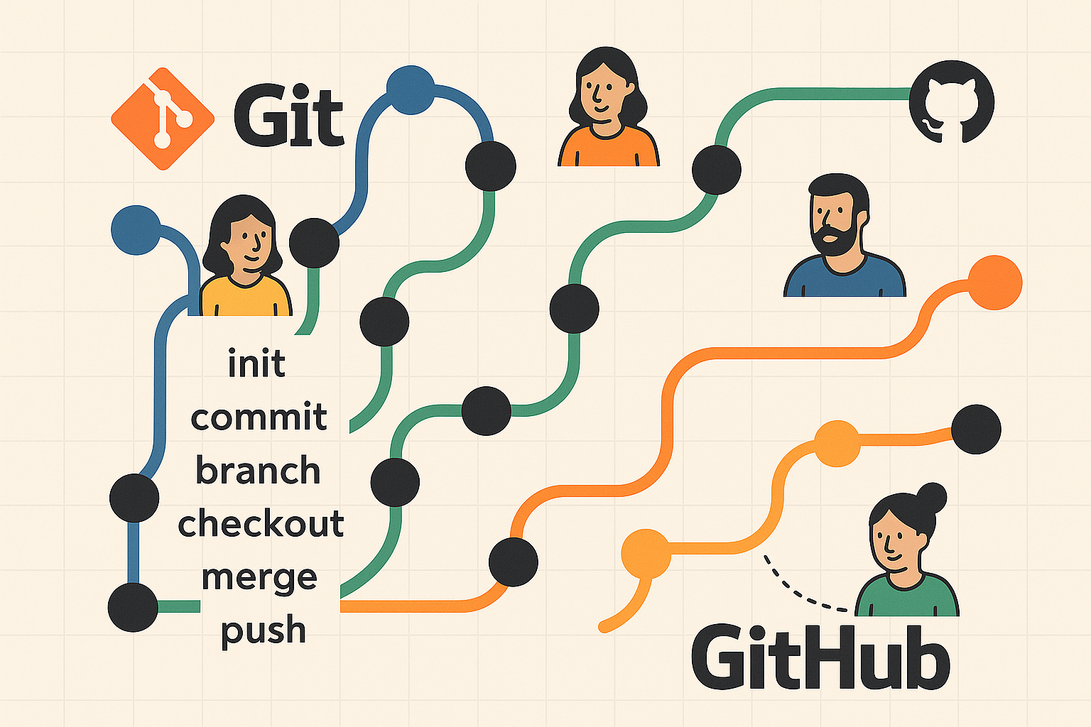 Git и GitHub — Разница и основные команды фото Git и GitHub — Разница и основные команды фото