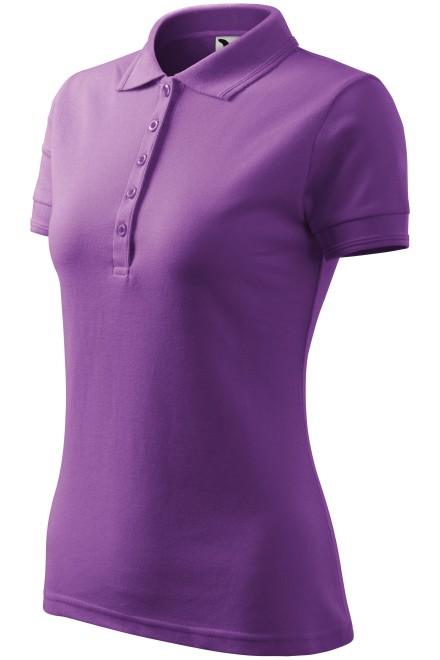 Polo elegant pentru femei, violet