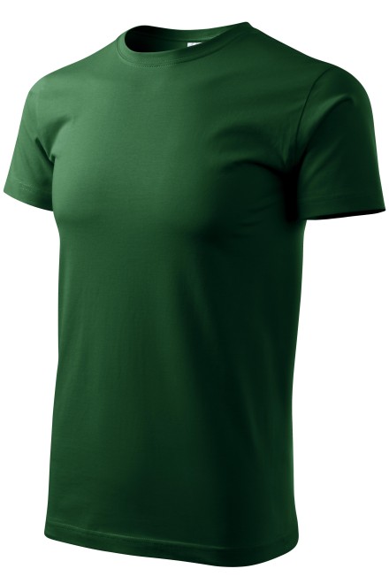 Tricou simplu pentru bărbați, sticla verde