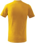 Tricou clasic pentru copii, galben
