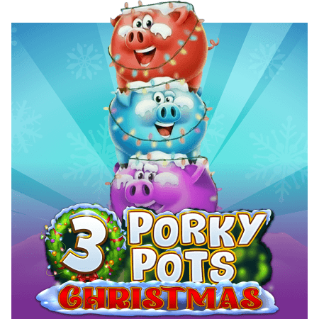 3 Porky Pots Christmas