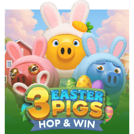 3 Easter Pigs - Hop & Win
