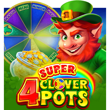 4 Super Clover Pots