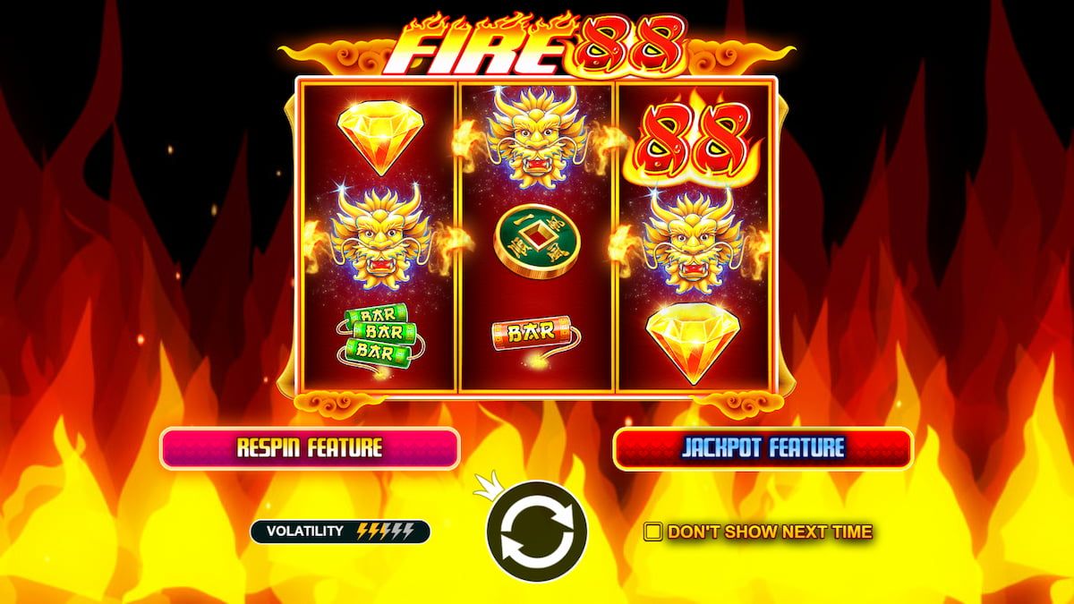 Fire 88 online slot game