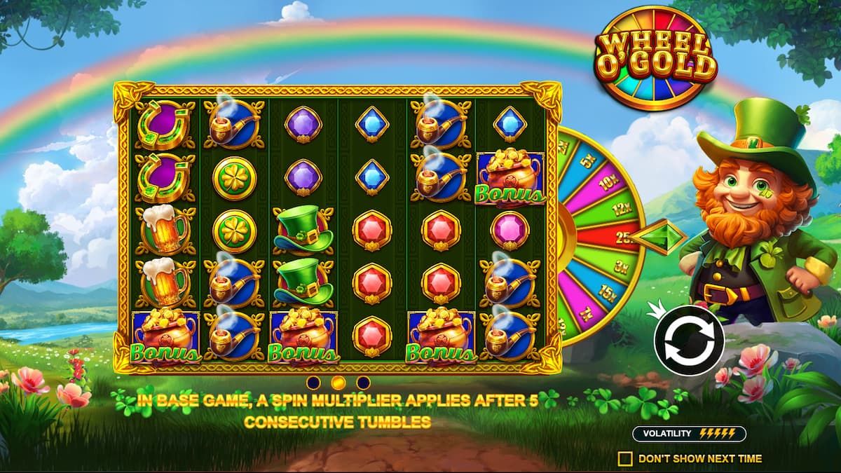 Wheel-o-Gold online slot game