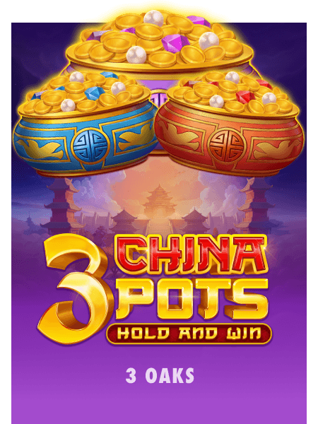 3 China Pots