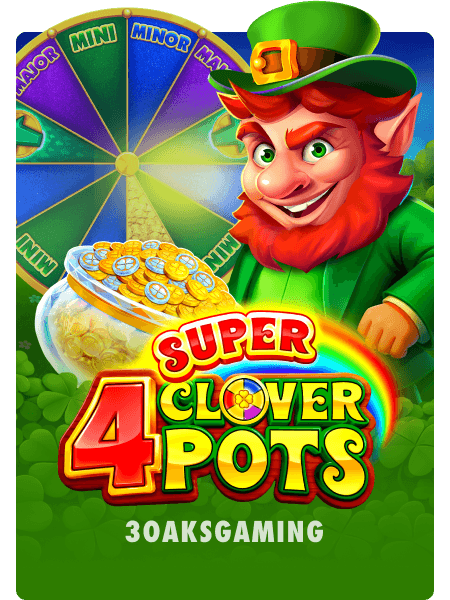 4 Super Clover Pots