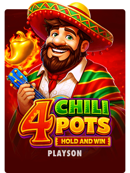 4 Chili Pots: Hold and Win