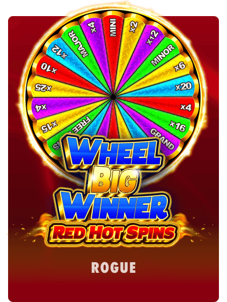 Wheel Big Winner Red Hot Spins