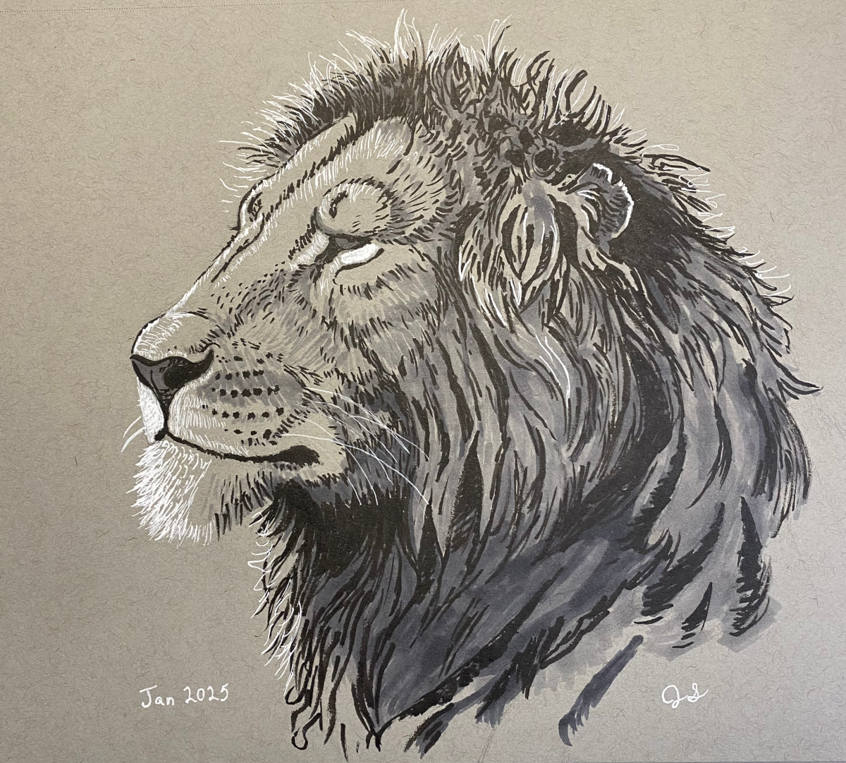 Lion Pen